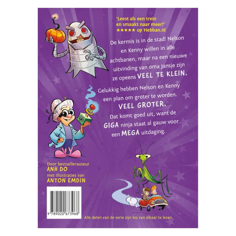 Load image into Gallery viewer, Uitgeverij kluitman ninja kid 6 - de giga ninja