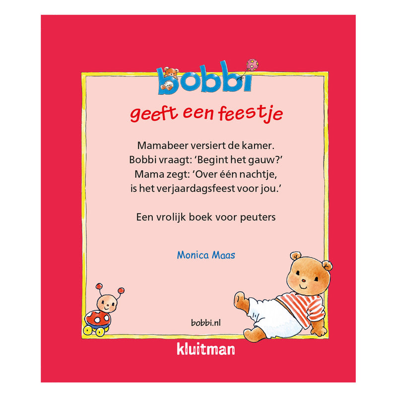 Load image into Gallery viewer, Uitgeverij Kluitman Bobbi Geeft een Feestje Uitdeelboekjes, 10st.