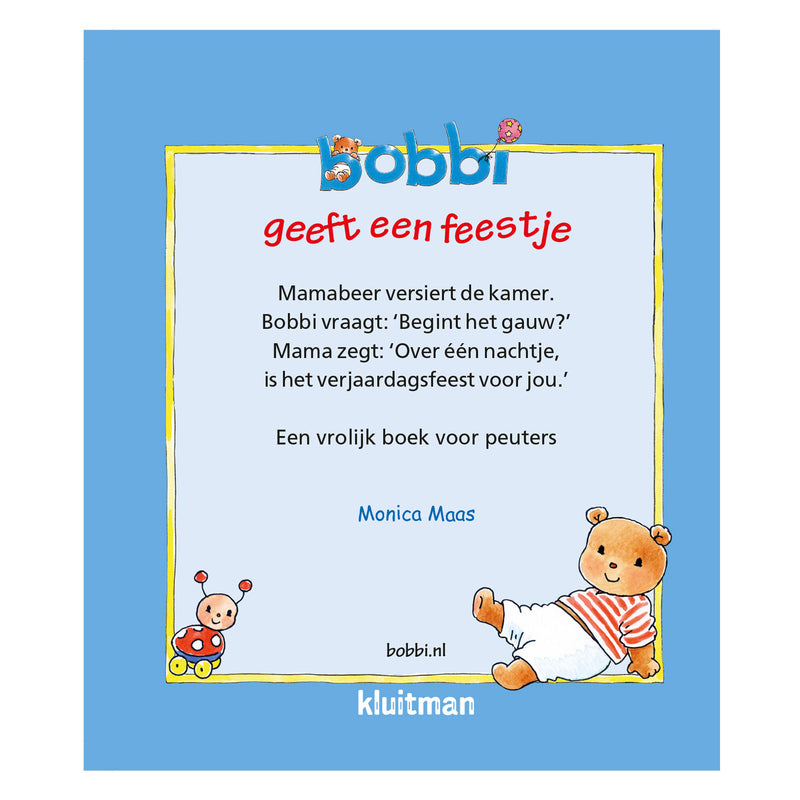 Load image into Gallery viewer, Uitgeverij Kluitman Bobbi Geeft een Feestje Uitdeelboekjes, 10st.