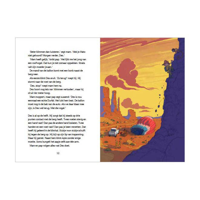 Load image into Gallery viewer, Uitgeverij kluitman dex durfal - het geheim van de dondervogel - avi e4