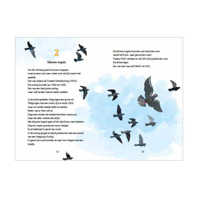 Load image into Gallery viewer, Uitgeverij kluitman winkie, de stoere postduif