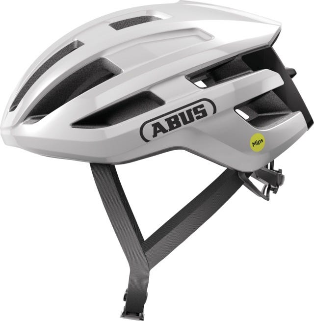 Load image into Gallery viewer, Abus helm powerdome mips shiny white