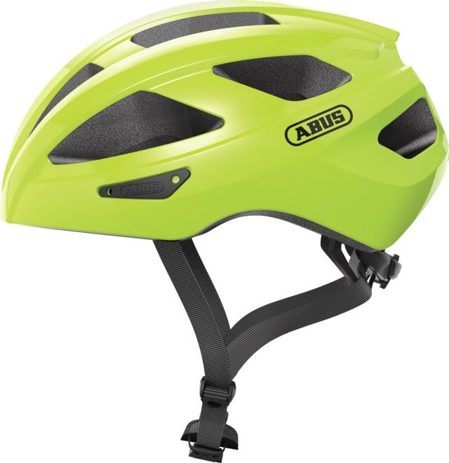 Load image into Gallery viewer, Abus helm MacatGoud signal Geel M 52-58cm