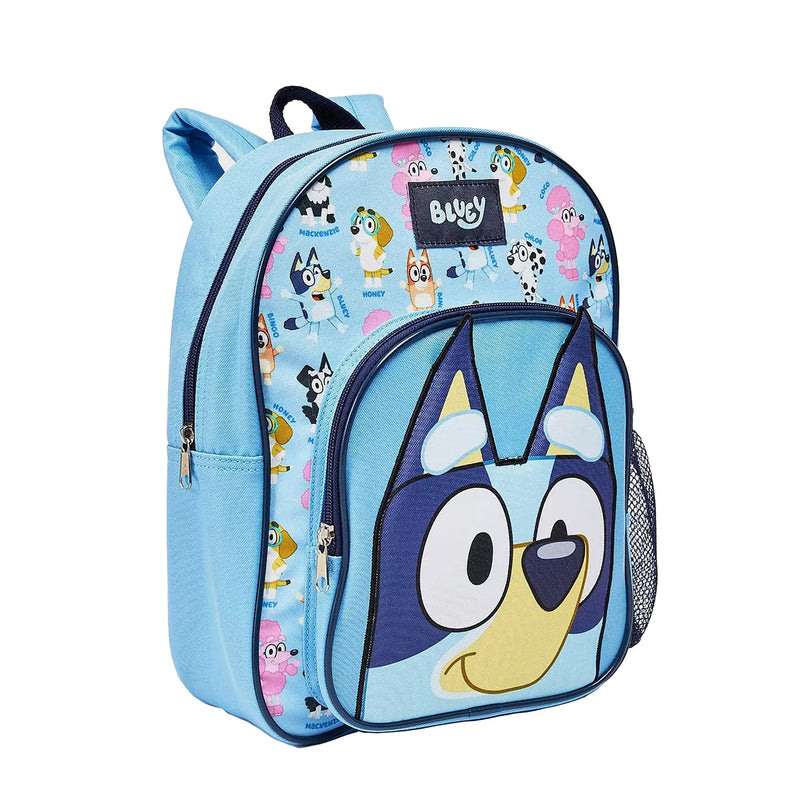 Afbeelding laden in galerijviewer, Rugzak met voorvak bluey blauw