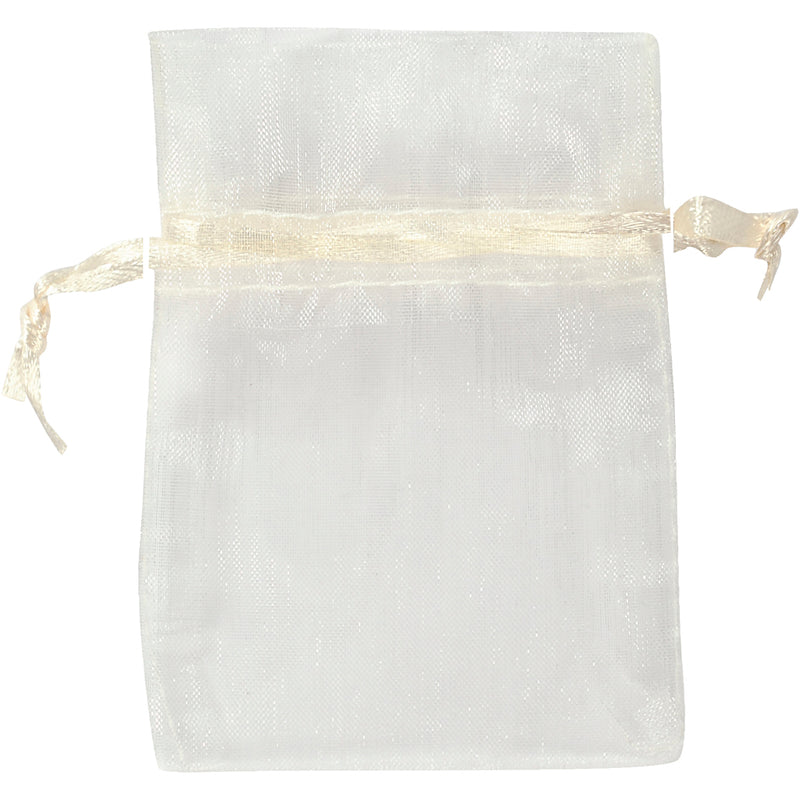 Afbeelding laden in galerijviewer, Https: www.cchobby.nl organza-zakjes-afm-7x10-cm-off-white-10-stuk-1-doos-47429