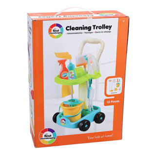 Load image into Gallery viewer, My first mijn eerste schoonmaaktrolley