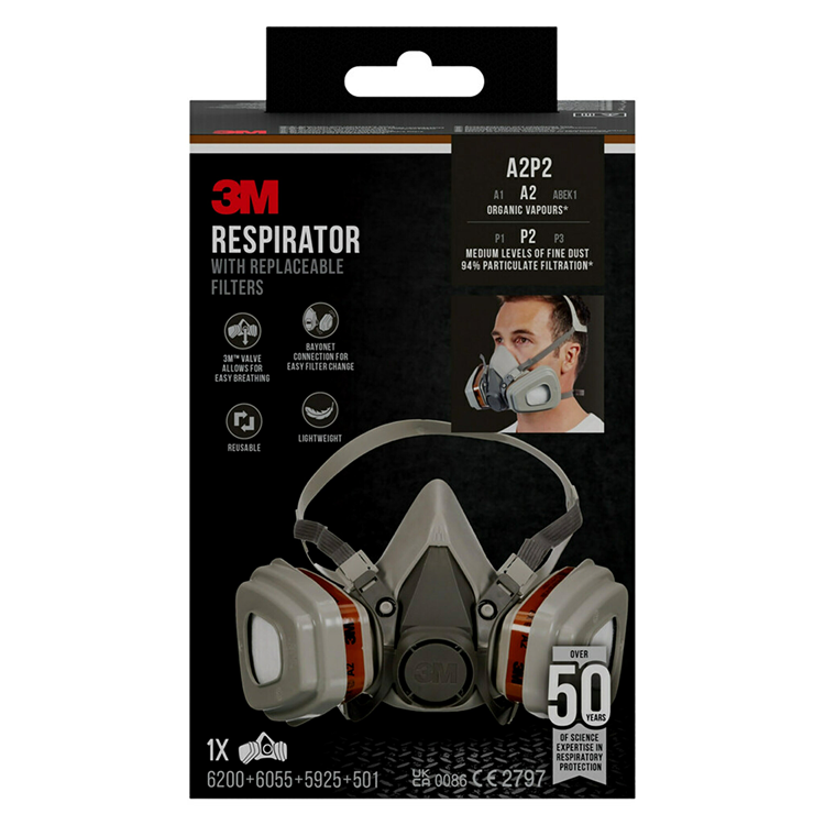 Load image into Gallery viewer, 3m mondmasker | masker | mondkapje | met verwisselbare filters