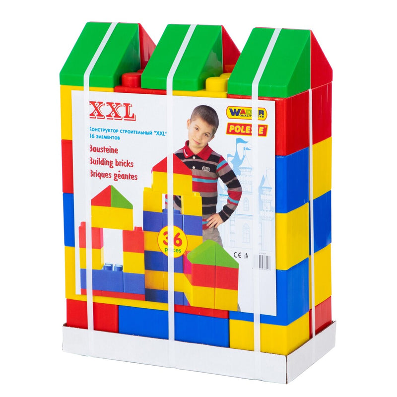 Load image into Gallery viewer, Polesie xxl bouwblokken 36 stuks