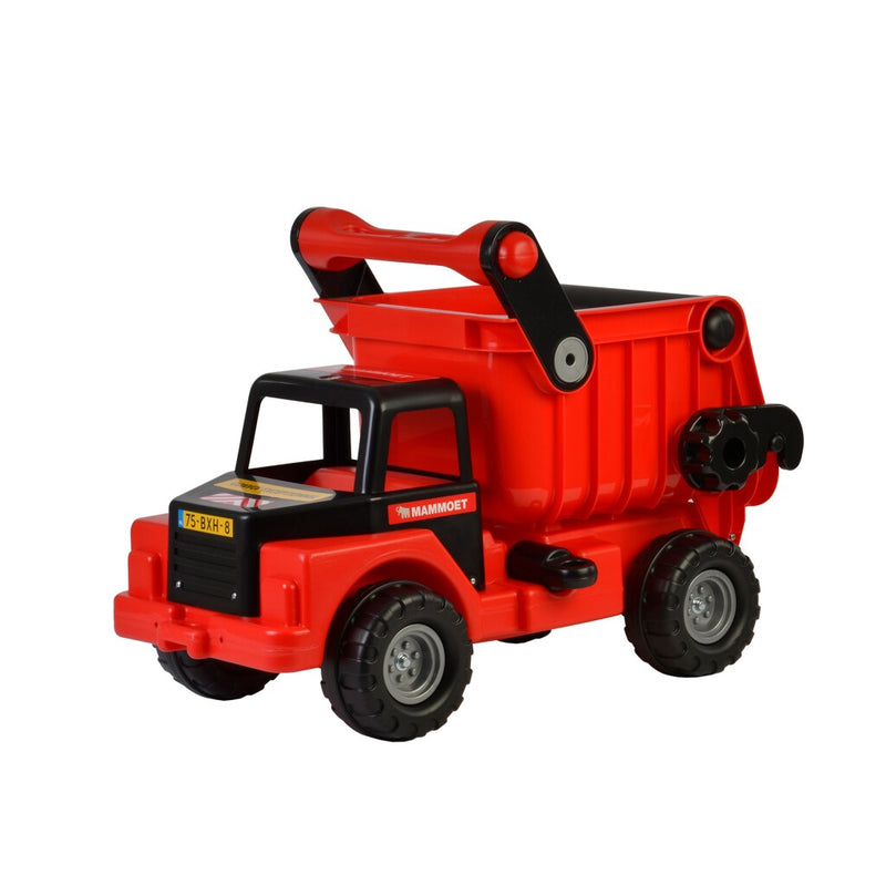 Load image into Gallery viewer, Polesie mammoet mega kiepwagen rood zwart