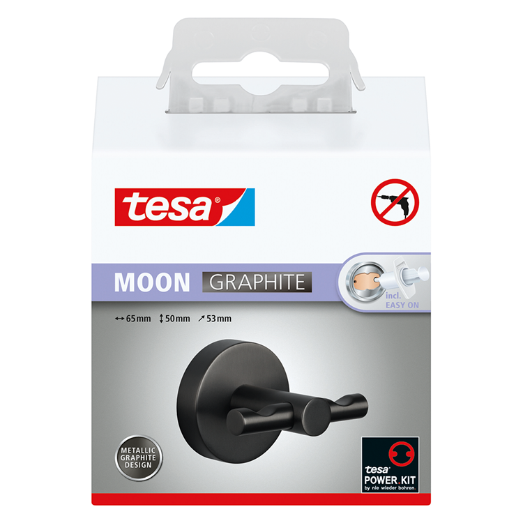 Load image into Gallery viewer, Tesa 1072308 - moon grafiet badjashaak | 2 stuks