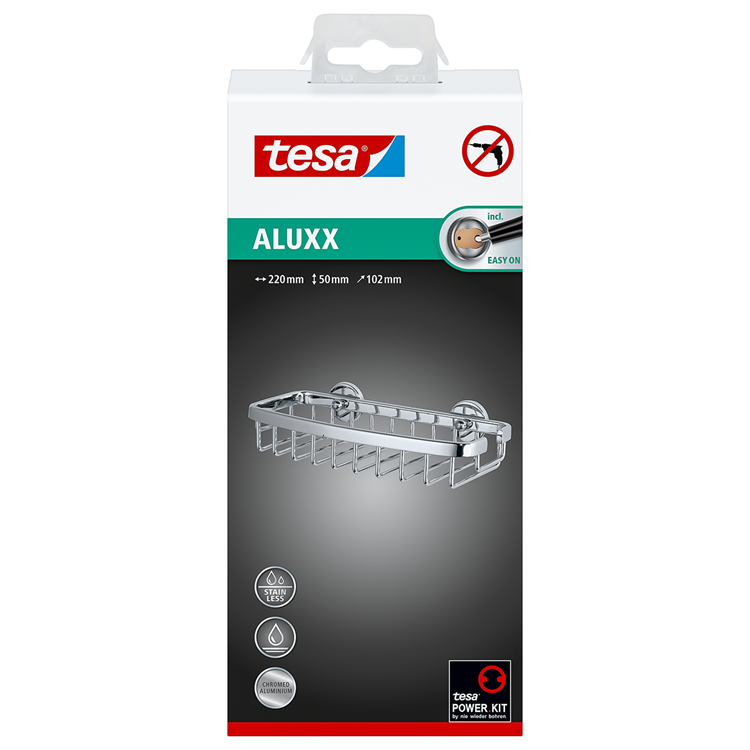Load image into Gallery viewer, Tesa 1063232 - aluxx doucherek enkel | 1 stuks