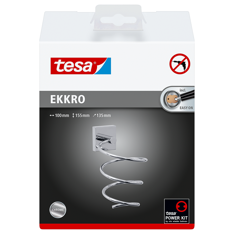 Load image into Gallery viewer, Tesa 1063237 - ekkro haardrogerhouder | 1 stuks