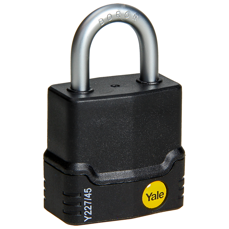Afbeelding laden in galerijviewer, Yale 1060488 - hangslot protector 45mm weerbestendig | 3 stuks