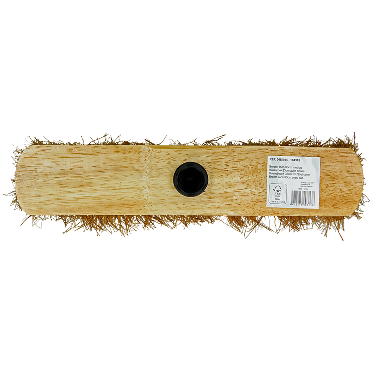 Load image into Gallery viewer, 1062709 - borstel coco vernist draaitap 33cm, | 10 stuks