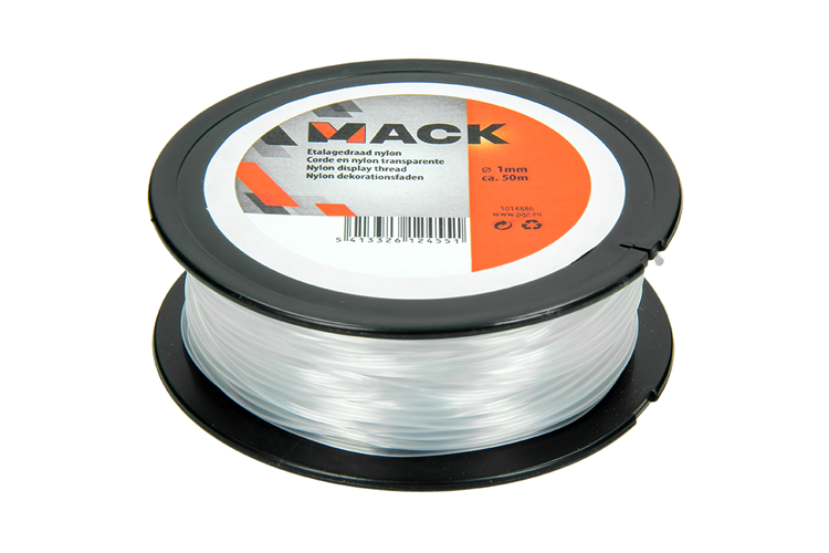 Load image into Gallery viewer, Mack 1014886 - etalagedraad nylon haspel 1mm 50m | 10 stuks