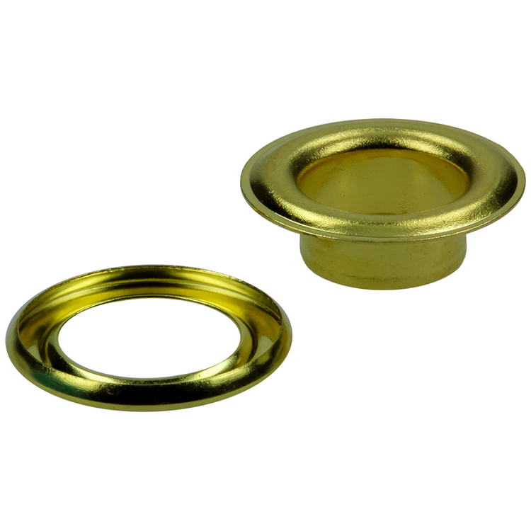Load image into Gallery viewer, Mack 1017875 - zeilringen messing 8 st 12mm | 10 stuks