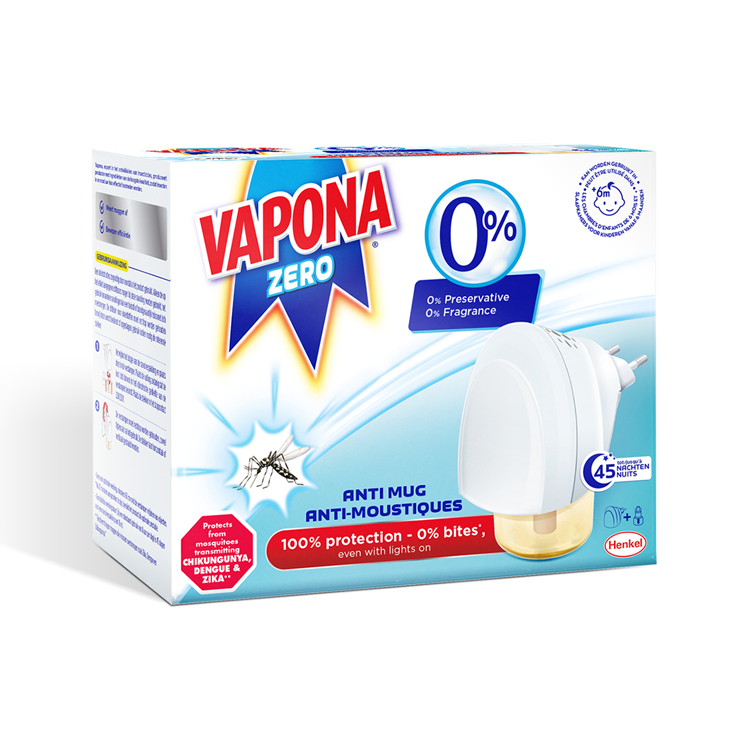 Load image into Gallery viewer, Vapona 1074483 - zero anti muggen elektrisch apparaat | 12 stuks