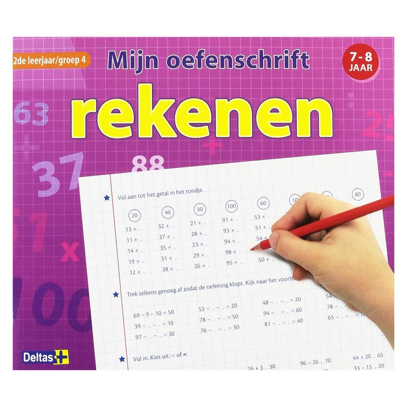 Load image into Gallery viewer, Deltas mijn oefenschrift rekenen 2e leerjaar