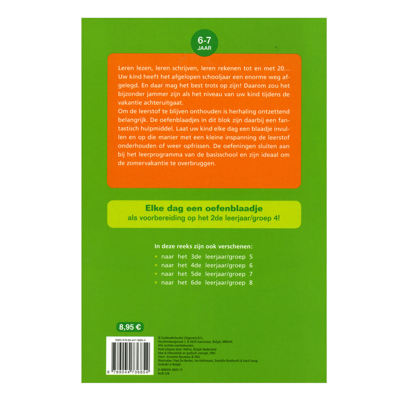 Load image into Gallery viewer, Deltas vakantie oefenblaadjes naar groep 4