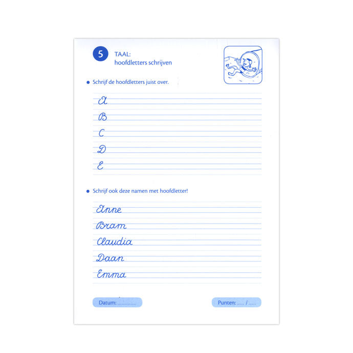 Load image into Gallery viewer, Deltas vakantie oefenblaadjes naar groep 5 herhalingsoefeningen t