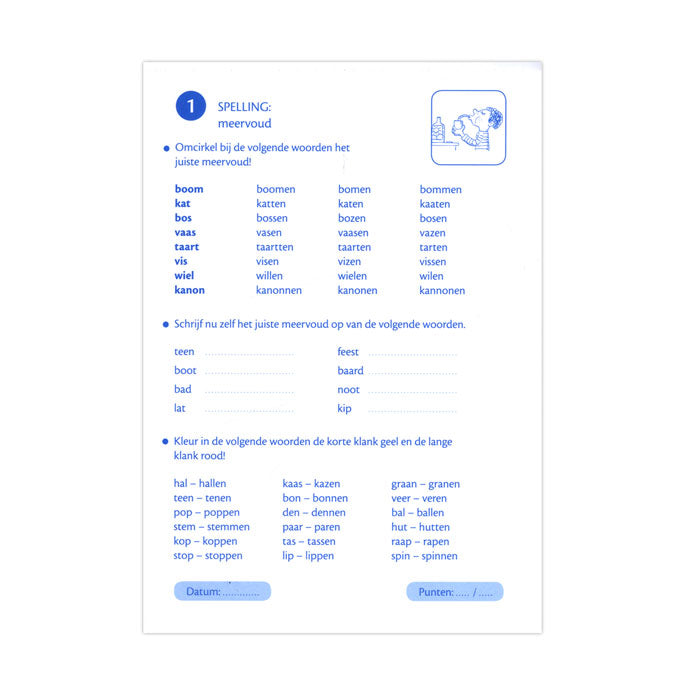 Load image into Gallery viewer, Deltas vakantie oefenblaadjes het 4de leerjaar