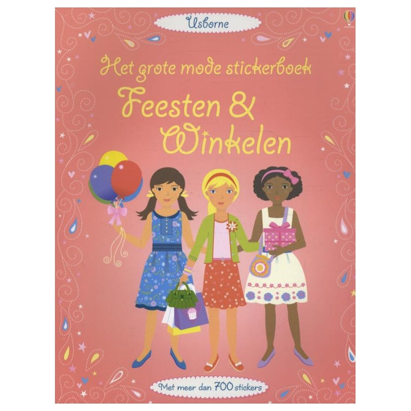 Load image into Gallery viewer, Wins holland grote mode stickerboek - feesten winkelen (700 stickers)