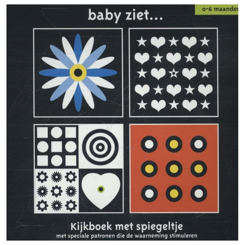 Load image into Gallery viewer, Centraal boekhuis kijkboek met spiegeltje (0-6 maanden)