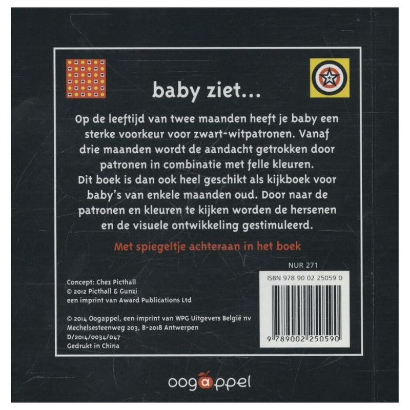 Load image into Gallery viewer, Centraal boekhuis kijkboek met spiegeltje (0-6 maanden)