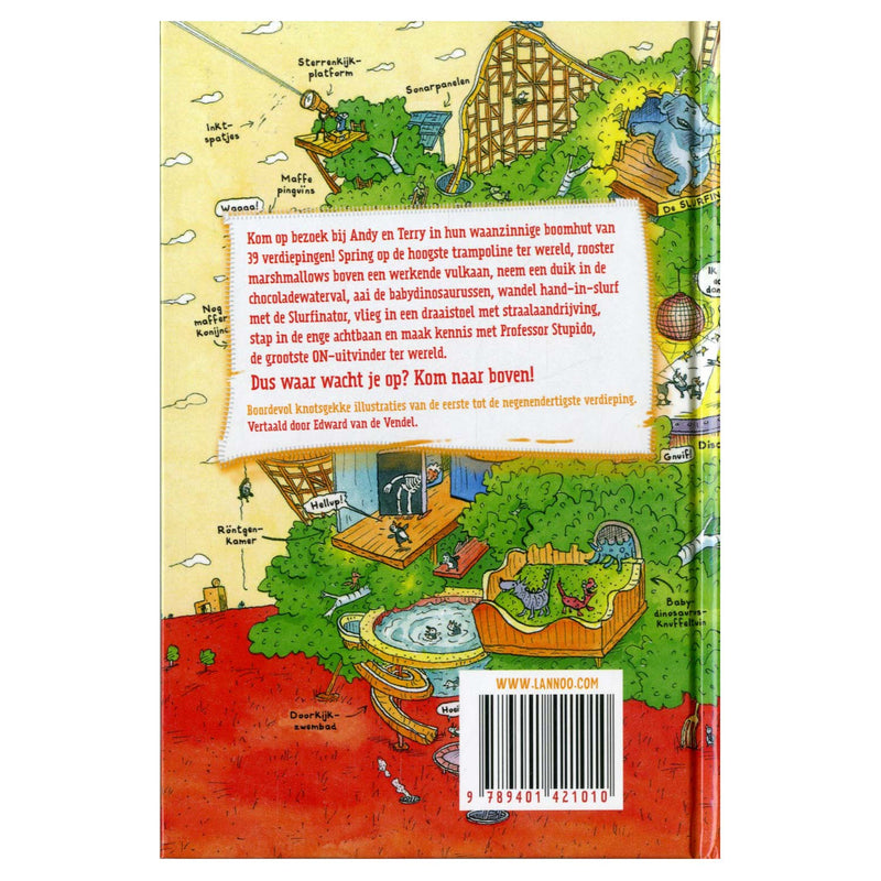 Load image into Gallery viewer, Centraal boekhuis de waanzinnige boomhut van 39 verdiepingen