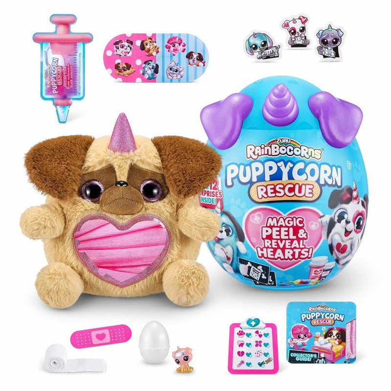 Load image into Gallery viewer, Zuru zuru rainbocorns puppycorn rescue knuffel pup