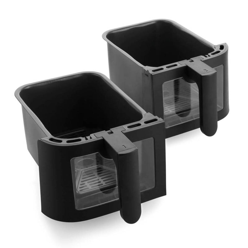 Load image into Gallery viewer, Greenpan bistro airfryer 2x4l 3000 watt zwart