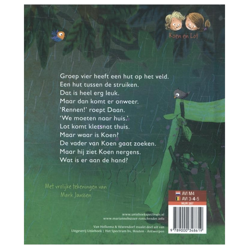 Load image into Gallery viewer, Centraal boekhuis de hut van groep 4 - avi-m4