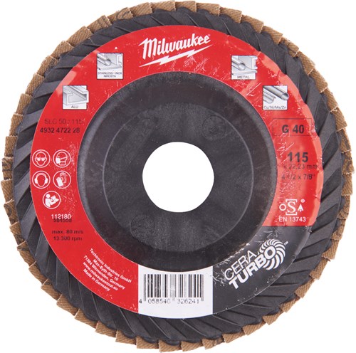 Load image into Gallery viewer, Milwaukee accessoires lamellen schuurschijf slc50 115 g40 - 1st cer - 4932472228