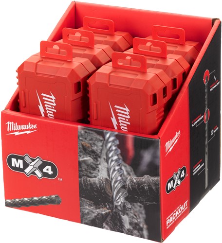 Afbeelding laden in galerijviewer, Milwaukee accessoires milwaukee sds-plus borenset m2 | packout friendly 10-delig - 4932492117