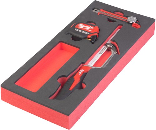 Load image into Gallery viewer, Milwaukee accessoires foam inlay snij- en meetset (3-delig) (4932464602 48221961 48220012) - 4932493252