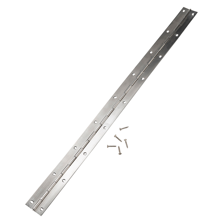 Load image into Gallery viewer, Mack 1071198 - 1 piano scharnier rvs ss-304 l 50 cm x 32 mm | 6 stuks
