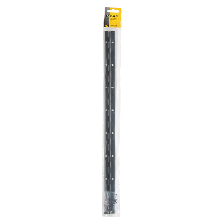 Load image into Gallery viewer, Mack 1071201 - piano scharnier zwart l 48 cm x 28 mm | 6 stuks