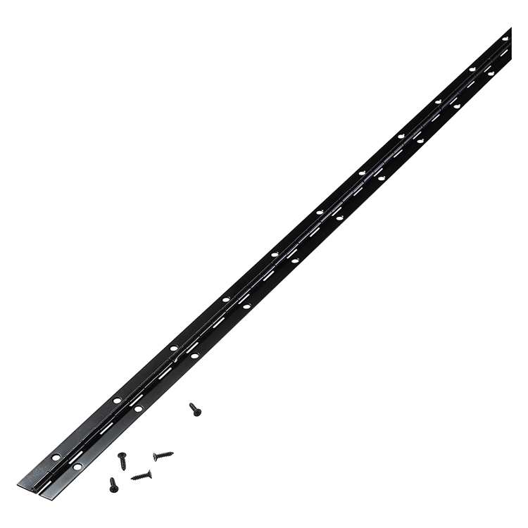 Load image into Gallery viewer, Mack 1071202 - piano scharnier zwart l 72 cm x 28 mm | 6 stuks