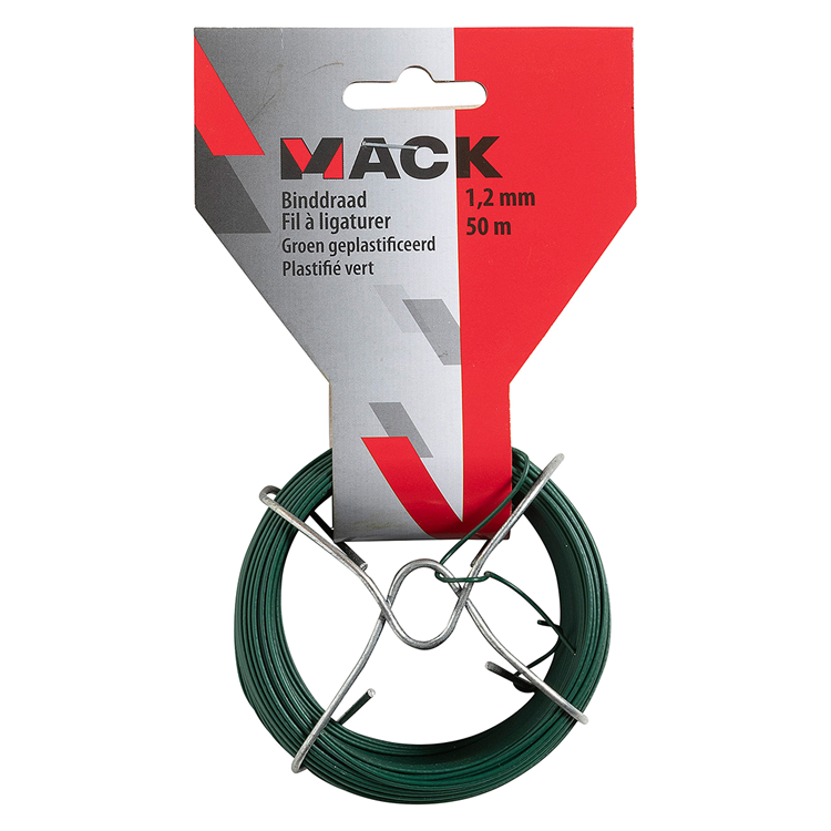 Load image into Gallery viewer, Mack 1072130 - binddraad groen geplast. 1,2mm 50m type 2 7 | 5 stuks