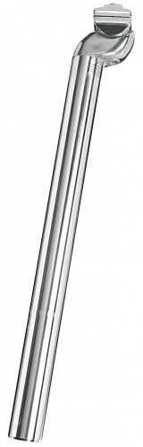 Load image into Gallery viewer, zadelpen vast 27.2 x 350 mm aluminium zilver