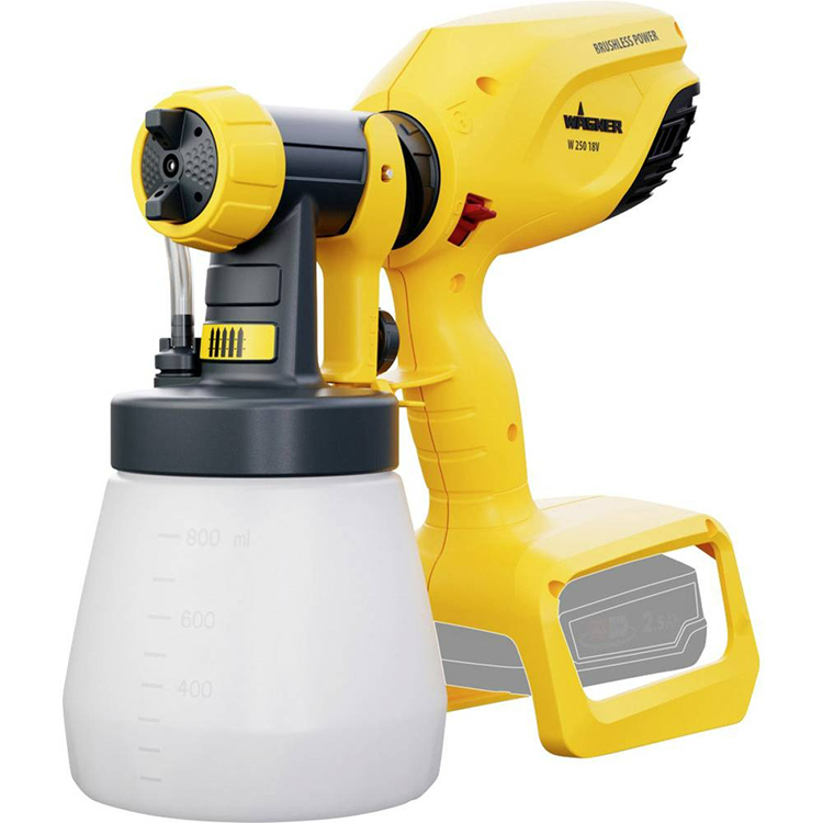 Load image into Gallery viewer, Wagner wood metal sprayer w 250 18v verfspuit – excl.accu