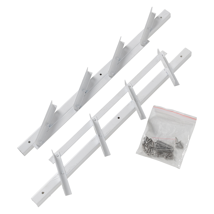 Load image into Gallery viewer, Mack 1074595 - multiflex shutters 50 cm rvs wit gecoat | 2 stuks