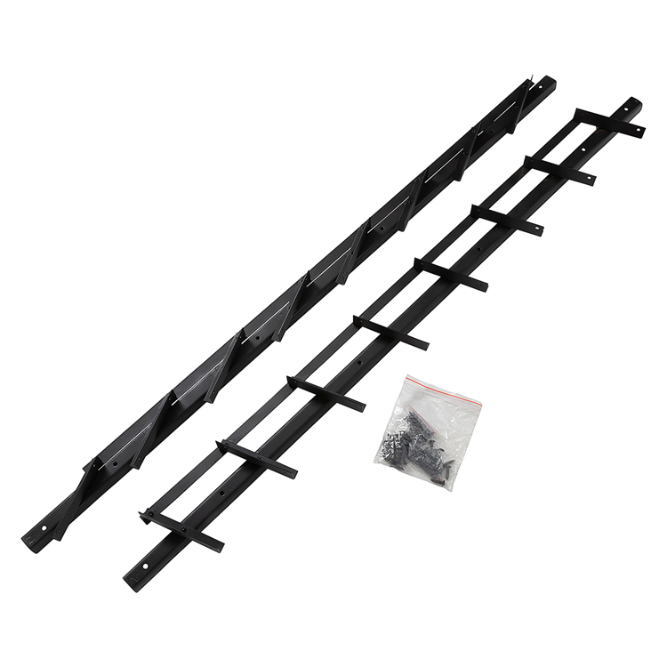 Load image into Gallery viewer, Mack 1074600 - multiflex shutters 96 cm rvs zwart txt gecoat | 2 stuks