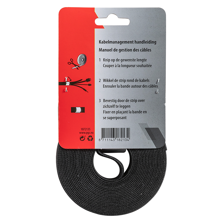 Load image into Gallery viewer, Mack 1072135 - velcro zwart 25mm 5m | 5 stuks