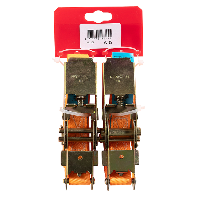 Load image into Gallery viewer, Mack 1072106 - 2 spangordels pe, ratelspanner25mm-5m max 500kg | 5 stuks