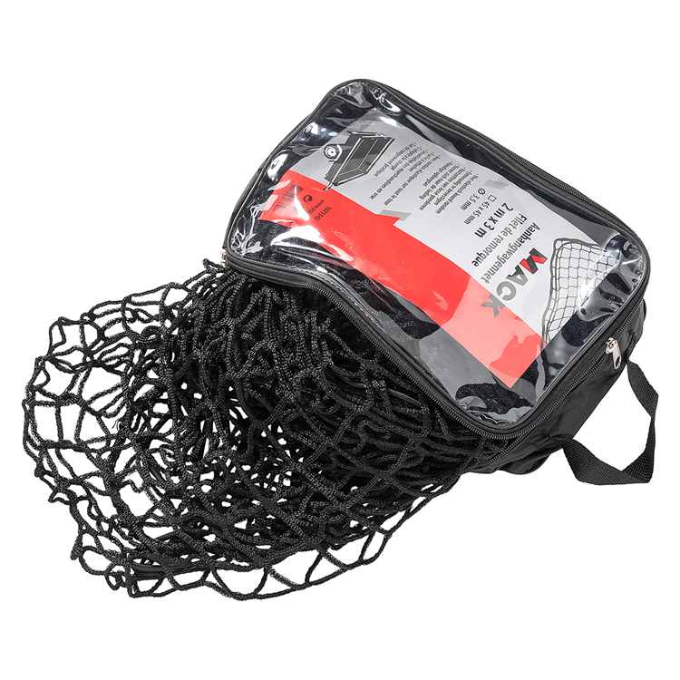 Load image into Gallery viewer, Mack 1073342 - aanhangwagennet zwart 2 x 3m | 3 stuks