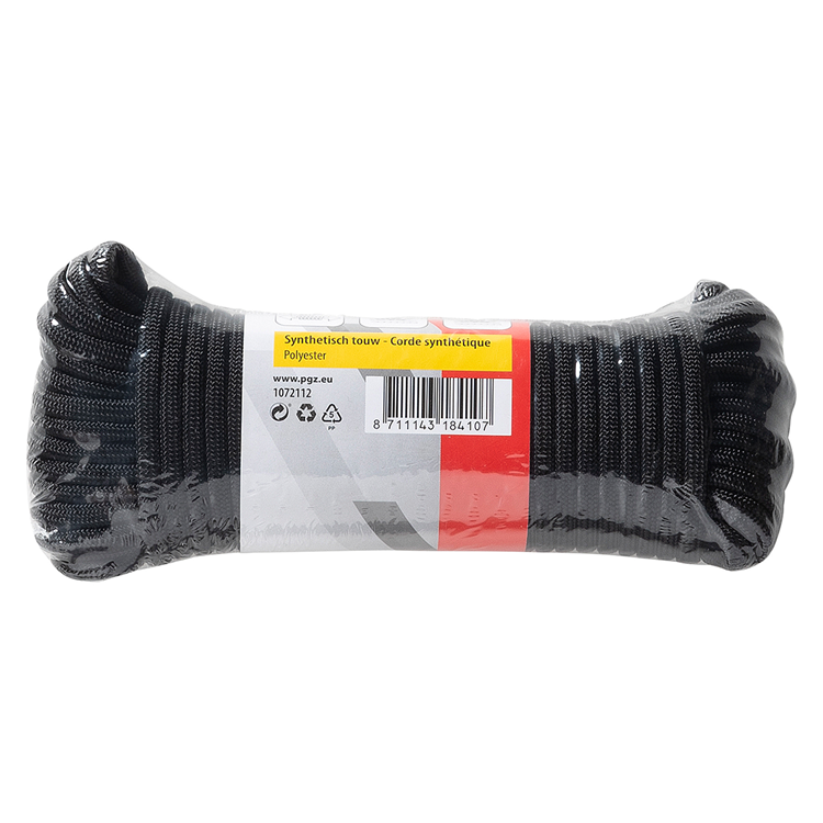 Load image into Gallery viewer, Mack 1072112 - paracord zwart 4mm 15m | 5 stuks