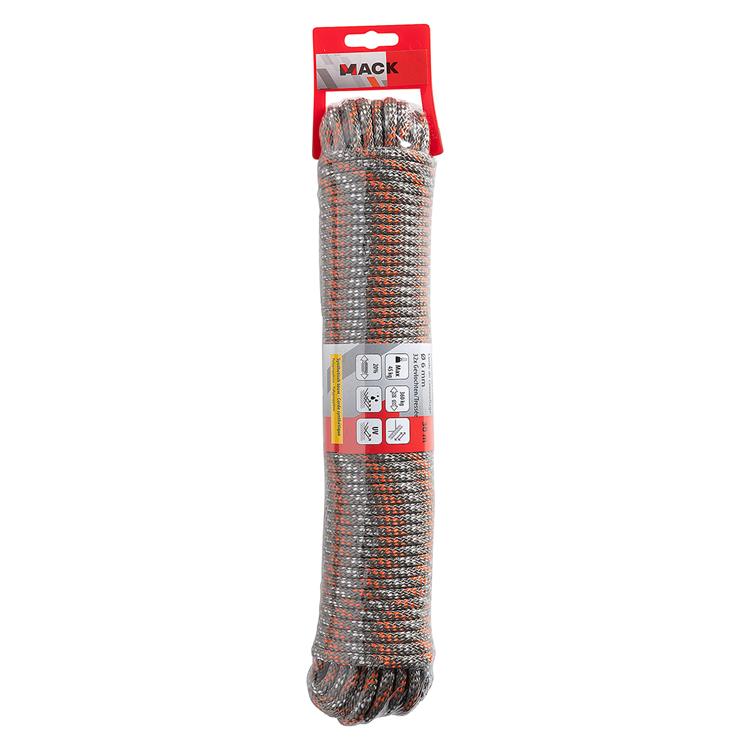 Load image into Gallery viewer, Mack 1072115 - pp 32 x gevlochten camouflage 6mm 30m | 5 stuks