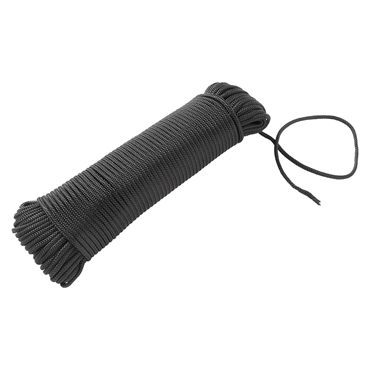 Load image into Gallery viewer, Mack 1072116 - pp gevlochten zwart bobijn 4mm 50m | 5 stuks