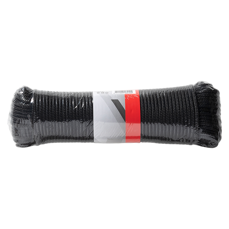 Load image into Gallery viewer, Mack 1072116 - pp gevlochten zwart bobijn 4mm 50m | 5 stuks